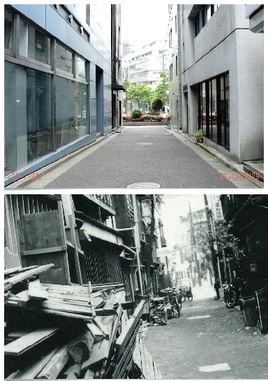 現在と過去の写真